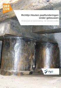 F3O Richtlijn Houten paalfunderingen onder gebouwen 2016-cover