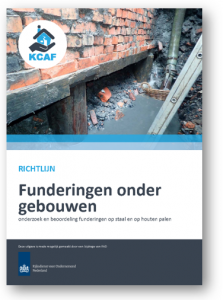 Omslag: Richtlijn Fundering onder gebouwen
