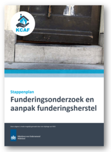 Omslag: Stappenplan bij het vermoeden van problemen bij houten funderingen